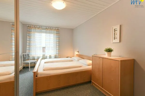 Schlafzimmer Haus Südwind Ferienwohnung 17