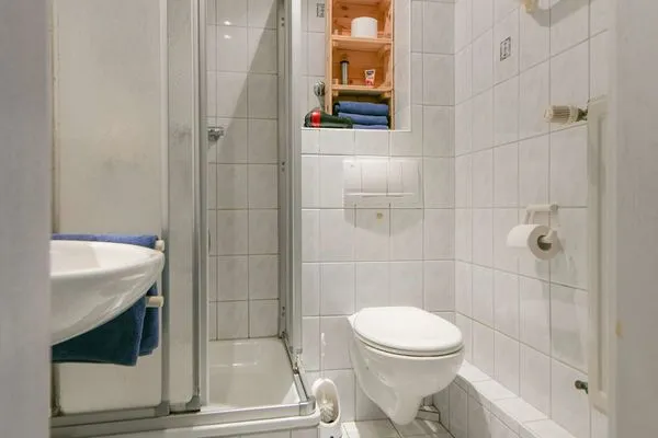 Badezimmer Haus Südwind Ferienwohnung 17