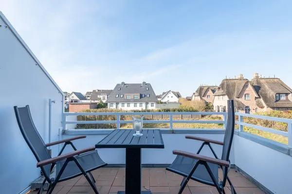 Balkon  Haus Nordseegruss, App. 4