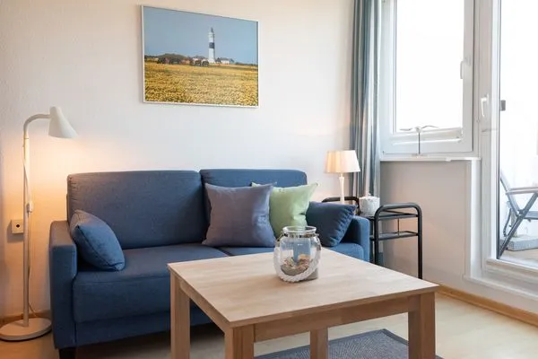 Wohnzimmer  Haus Nordseegruss, App. 4