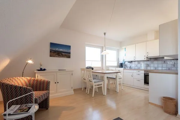 Wohnzimmer  Haus Nordseegruss, App. 4