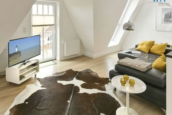 Wohnzimmer Kapitänshaus Ferienwohnung 11