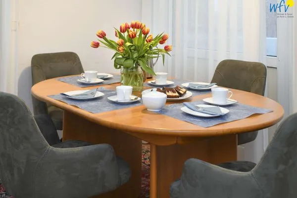 Essbereich Haus Elisabeth-Anna-Straße 28 Ferienwohnung 14