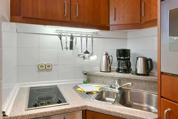 Küche / Küchenzeile Haus Elisabeth-Anna-Straße 28 Ferienwohnung 14