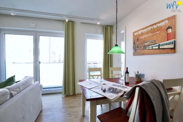 Essbereich Villa Drees Ferienwohnung 1