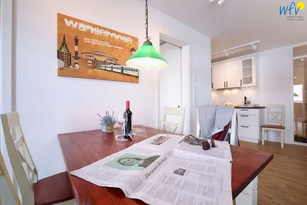 Essbereich Villa Drees Ferienwohnung 1