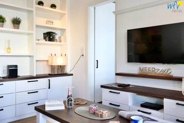 Wohnzimmer Villa Drees Ferienwohnung 1