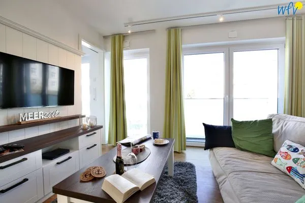 Wohnzimmer Villa Drees Ferienwohnung 1