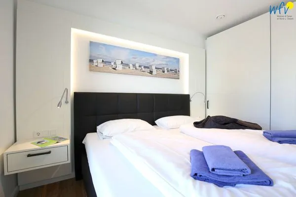 Schlafzimmer Villa Drees Ferienwohnung 1