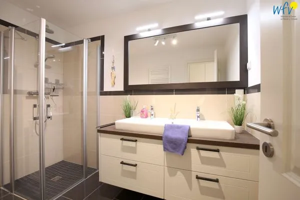 Badezimmer Villa Drees Ferienwohnung 1