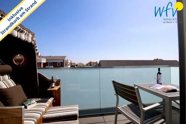 Balkon Villa Drees Ferienwohnung 12