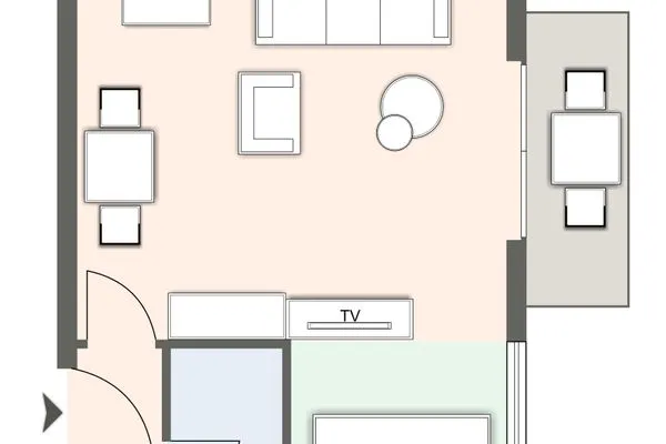 Apartmenthaus Deichbude Apartmenthaus Deichbude Deichkieker - 5 SPO Ording - Grundriss