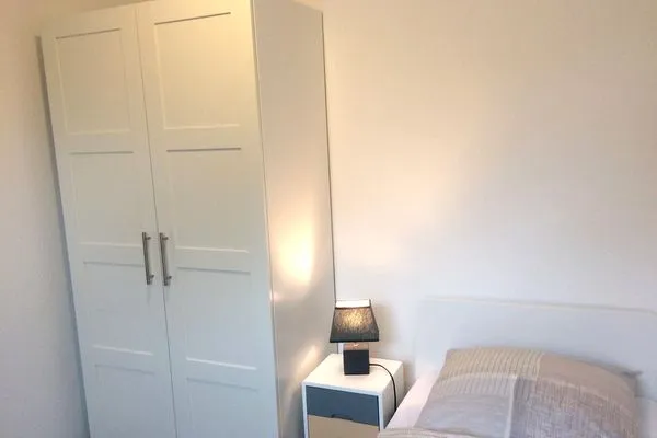 Schlafzimmer 2 der Ferienwohnung Meeresleuchten in Wittdün auf Amrum  Ferienwohnung *Meeresleuchten*