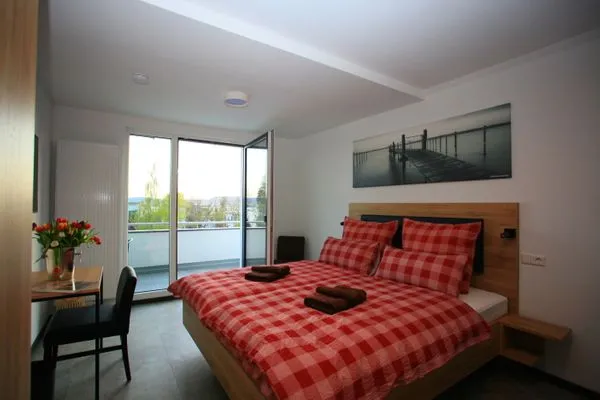 Wohnzimmer Überlinger See-Apartments Apartment 5 Über-See