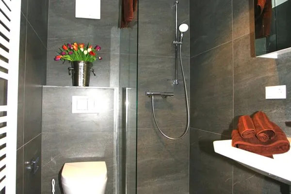 Badezimmer Überlinger See-Apartments Apartment 5 Über-See