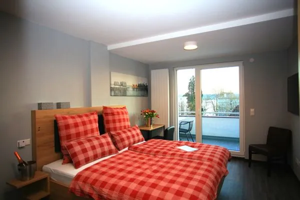 Wohnzimmer Überlinger See-Apartments Apartment 6 Über-See