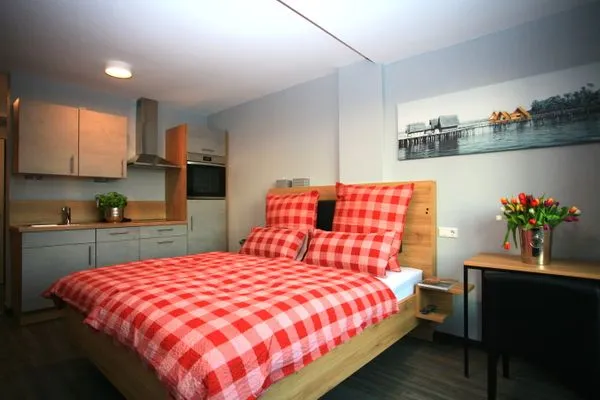 Wohnzimmer Überlinger See-Apartments Apartment 6 Über-See