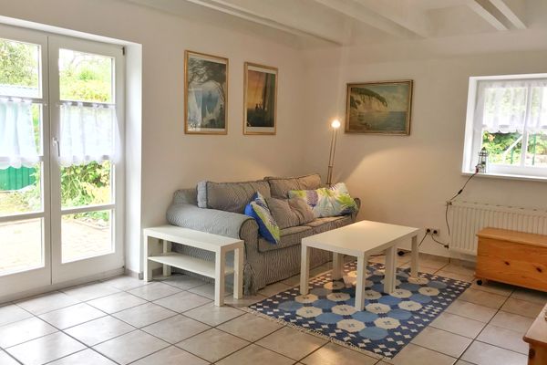 Wohnbereich mit Schlafsofa