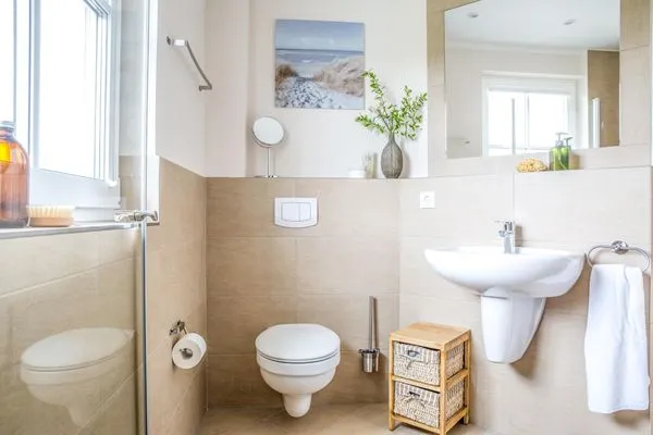 Badezimmer  Ferienhaus Schilfrohrsänger 30