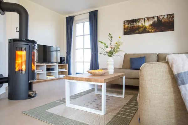 Wohnzimmer  Ferienhaus Schilfrohrsänger 6