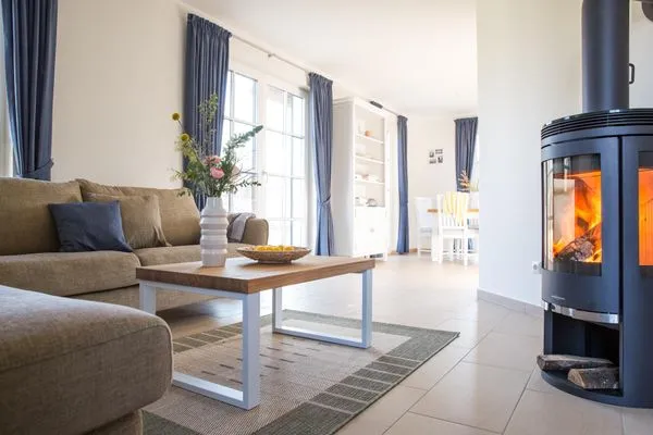 Kamin-/Ofen  Ferienhaus Schilfrohrsänger 6