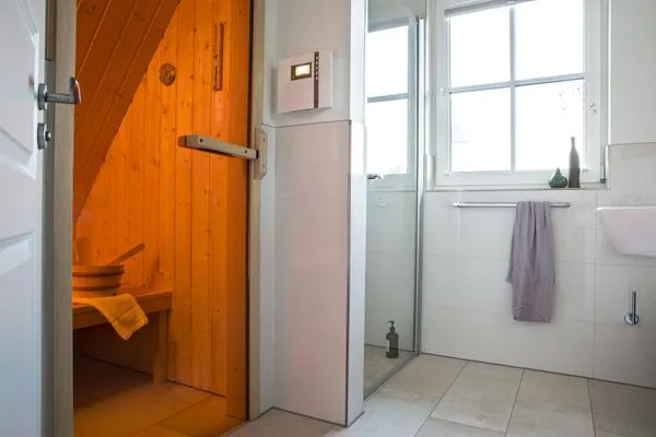 Sauna  Ferienhaus Schilfrohrsänger 8