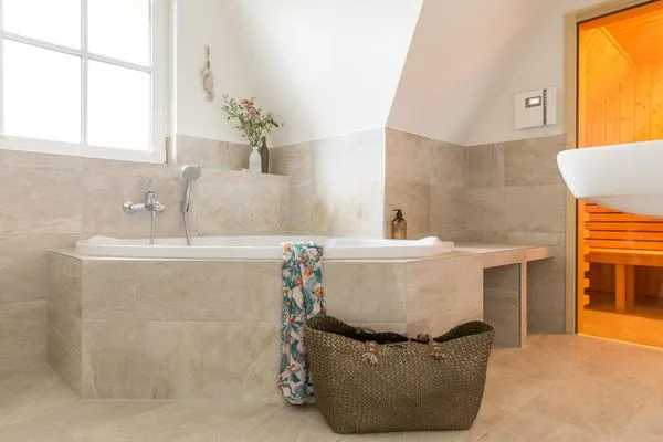 Badezimmer  Ferienhaus Seeschwalbe 35