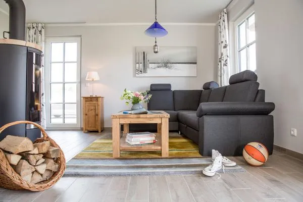 Wohnzimmer  Ferienhaus Schilfrohrsänger 54