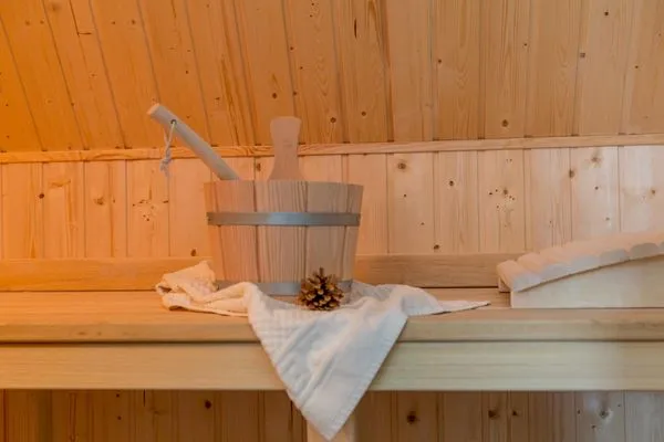 Sauna  Ferienhaus Schilfrohrsänger 54