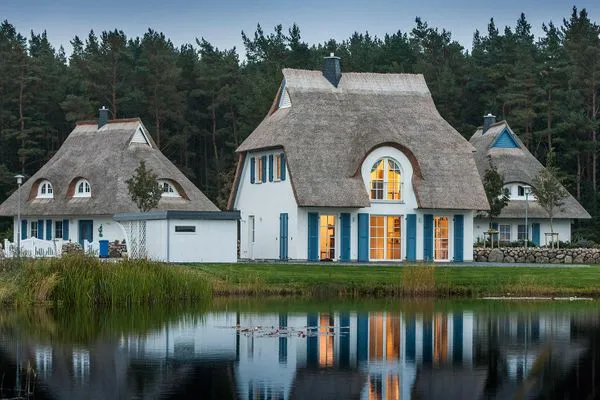 Hauptansicht  Ferienhaus Schilfrohrsänger 18