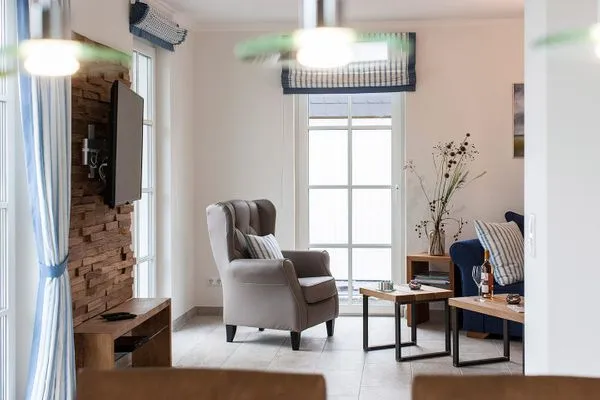Wohnzimmer  Ferienhaus Schilfrohrsänger 18