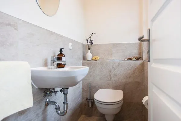 Gäste-WC  Ferienhaus Schilfrohrsänger 18