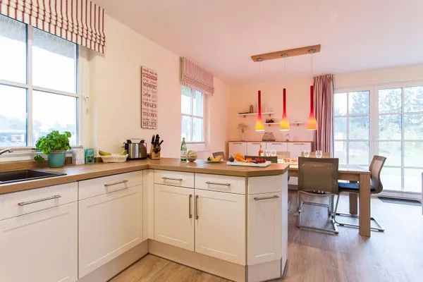 Küche / Küchenzeile  Ferienhaus Haubenlerche 52