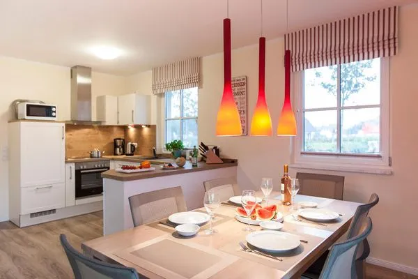 Küche / Küchenzeile  Ferienhaus Haubenlerche 52