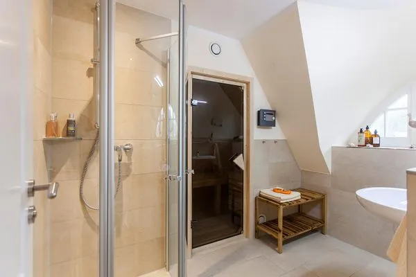Sauna  Ferienhaus Haubenlerche 52