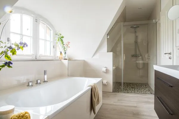 Badezimmer  Ferienhaus Seeadler 7