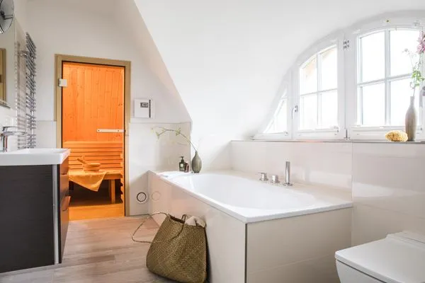 Badezimmer  Ferienhaus Seeadler 11