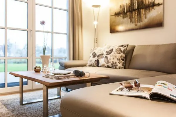 Wohnzimmer  Ferienhaus Haubenlerche 40