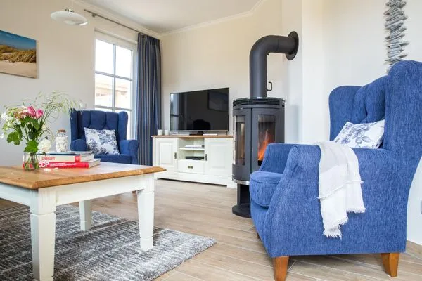 Wohnzimmer  Ferienhaus Schilfrohrsänger 43