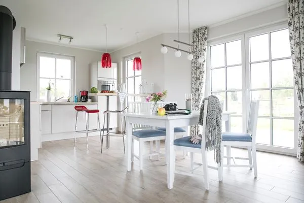 Küche / Küchenzeile  Ferienhaus Seeschwalbe 55