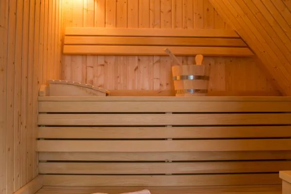 Sauna  Ferienhaus Seeschwalbe 55