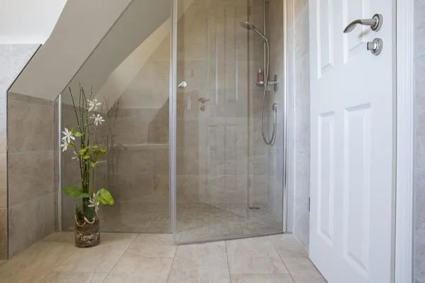 Badezimmer  Ferienhaus Seeschwalbe 55