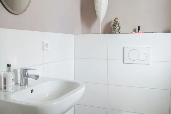 Badezimmer  Ferienhaus Seeschwalbe 55