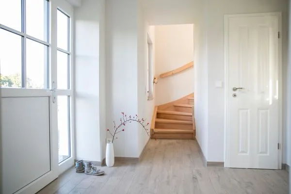 Empfang  Ferienhaus Seeschwalbe 55