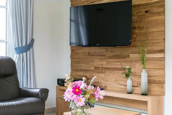 Wohnzimmer  Ferienhaus Haubenlerche 16