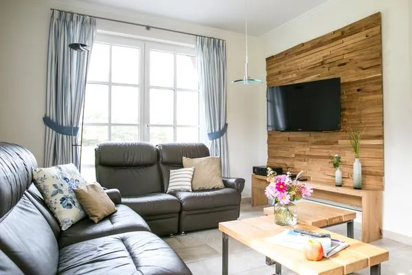 Wohnzimmer  Ferienhaus Haubenlerche 16