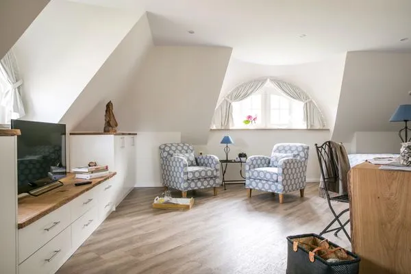 Schlafzimmer  Ferienhaus Haubenlerche 16