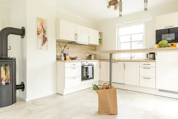 Küche / Küchenzeile  Ferienhaus Seeschwalbe 10