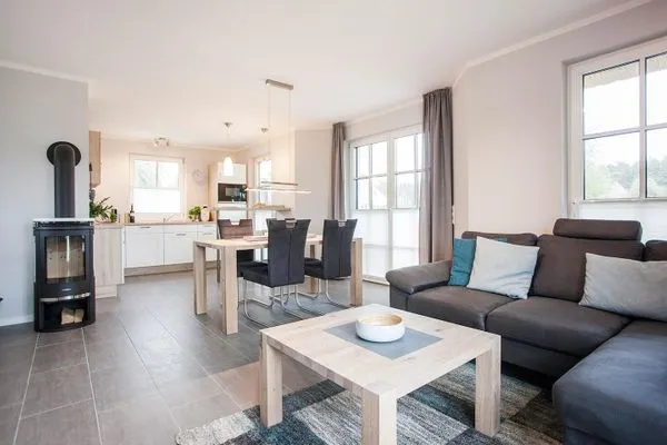 Wohnzimmer  Ferienhaus Seeschwalbe 37