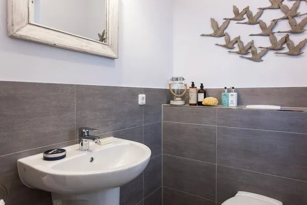 Gäste-WC  Ferienhaus Seeschwalbe 37